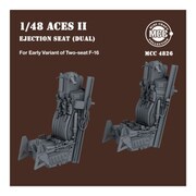 MCC4826 1/48 F-16 前期型 複座型用 ACES II 射出座席 2個入 [プラモデル用パーツ]