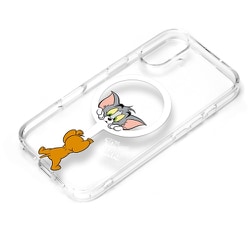 PG-W24AMGPT02TAJ [iPhone 16用 MagSafe対応 ハイブリッドケース トムとジェリー]