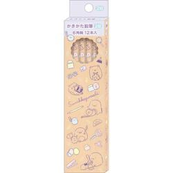 すみっコぐらし かきかた鉛筆12本入り 2B 六角軸 PH22504