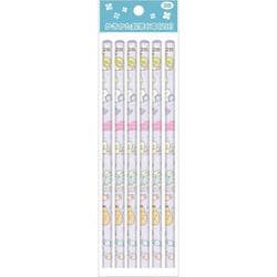 すみっコぐらし かきかた鉛筆6本入り 2B 六角軸 PH22602