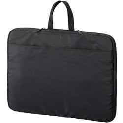 入れたまま使えるノートPCバッグ 約幅37cm×奥行2cm×高さ27cm ブラック TS-1838-009