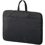 入れたまま使えるノートPCバッグ 約幅37cm×奥行2cm×高さ27cm ブラック TS-1838-009