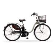 電動アシスト自転車 PAS with(パス ウィズ) 26インチ 15.8Ah 内装3段変速 シャンパンシルバー PA26W