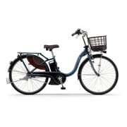 電動アシスト自転車 PAS with(パス ウィズ) 24インチ 15.8Ah 内装3段変速 ダスティーダークブルー PA24W