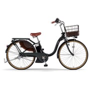 電動アシスト自転車 PAS withDX(パス ウィズデラックス) 26インチ 15.8Ah 内装3段変速 マットブラック PA26WDX