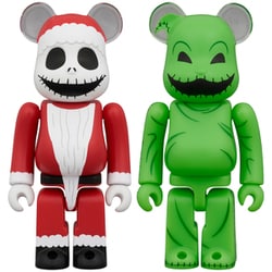 BE＠RBRICK The Nightmare Before Christmas SANTA JACK＆OOGIE BOOGIE 2PCS SET [塗装済完成品フィギュア]