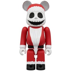 MEDICOM TOY - MEDICOM TOY メディコムトイ BE@RBRICK THE NIGHTMARE BEFORE CHRISTMAS JACK SKELLINGTON 400% &#39;07 ベアブリック ナイトメアビフォアークリスマス ジャックスケリントン フィギュア 人形 Medicom Toy Disney Tim Burton's The Nightmare Before
