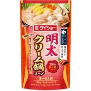 明太クリーム鍋スープ 750g