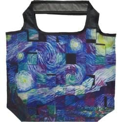 AM-00903 名画 エコバッグ Mサイズ エコバッグ ゴッホ/星月夜 amecom