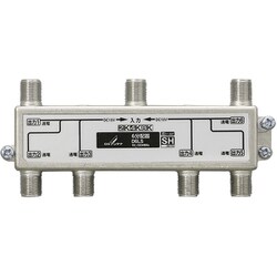 アンテナ 6分配器 全端子通電形 新4K8K衛星放送（3224MHz）対応 D6LS