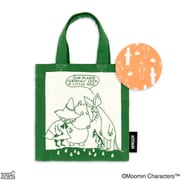 47-8397180 [ミニバッグ ムーミン ニョロニョロ 24cm×23cm グリーン]