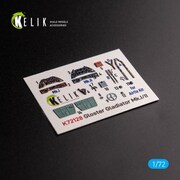 RSK K72128 1/72 内装3Dデカール グロスター グラディエーター Mk.I /II （エアフィックス用） [プラモデル用品]