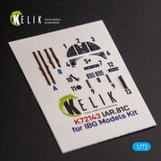RSK K72143 1/72 内装3Dデカール IAR.81c （IBG用） [プラモデル用品]