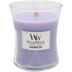 アロマキャンドル WoodWick ジャーM（箱付き） ラベンダースパの香り WW9040528