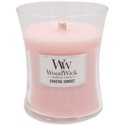 アロマキャンドル WoodWick ジャーM（箱付き） コースタルサンセットの香り WW9040563
