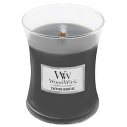 アロマキャンドル WoodWick ジャーM（箱付き） バンファイアの香り WW9040564