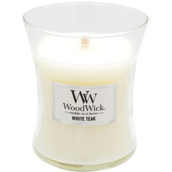 アロマキャンドル WoodWick ジャーM（箱付き） ホワイトチークの香り WW9040576