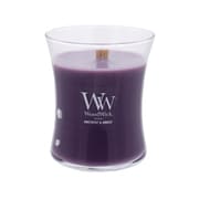 アロマキャンドル WoodWick ジャーM(箱付き) アメジスト&アンバーの香り WW90405118