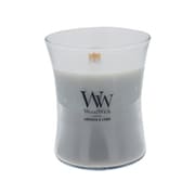 アロマキャンドル WoodWick ジャーM(箱付き) ラベンダー&シダーの香り WW90405119