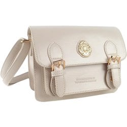 ad231019 [F231019-19 FLAPPER ハリーポッター ホグワーツエンブレムショルダー ショルダーバッグ アイボリー]