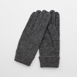 BA92022L9 WOMEN ニットグローブ グローブ ダークグレー ba92022l9