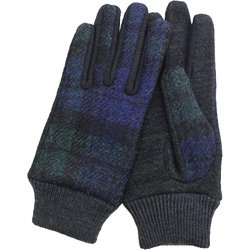 OB70206L7 WOMEN Harris Tweed グローブ グローブ ブラックウォッチ ob70206l7