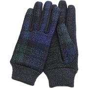 OB70206L7 WOMEN Harris Tweed グローブ グローブ ブラックウォッチ ob70206l7