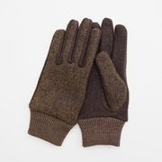 OB70206L7 WOMEN Harris Tweed グローブ グローブ ブラウン ob70206l7