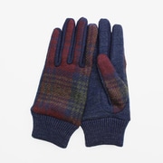 OB70206L7 WOMEN Harris Tweed グローブ グローブ ワイン ob70206l7