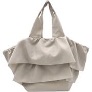 palhrillbag [877542 フリルマルシェバッグ マルシェバッグ ナチュラル]
