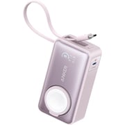 Anker MagGo Power Bank 10000mAh 35W for Apple Watch モバイルバッテリー ピンク A1657051