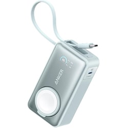 Anker MagGo Power Bank 10000mAh 35W for Apple Watch モバイルバッテリー ミントブルー A1657061