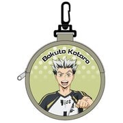 HQ-MKP-BO ハイキュー!! 丸型カラビナ付きポーチ(ネオプレーン) 木兎光太郎