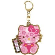 SAW-AK-KT サンリオキャラクターズ 和雑貨シリーズ アクリルキーホルダー ハローキティ