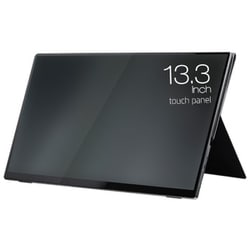 モバイル液晶モニター/PROMETHEUS（プロメテウス）/13.3型/フルHD（1920×1080）/IPSパネル/グレア/miniHDMI×1 USB-C×2/マグネット式専用カバー付属/タッチありモデル UQ-PM13FHD4F