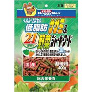 ヘルシーエクセル低脂肪ササミ&21種類の野菜ジャーキーフード 400g