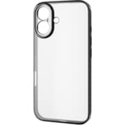 PM-A24AUCTMKBK [iPhone 16 ケース ソフト カバー カメラレンズ保護設計 極限保護 メタリックブラック]