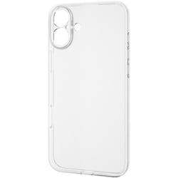 PM-A24BUCTKCR [iPhone 16 Plus ケース ソフト カバー カメラレンズ保護設計 極限保護 クリア]