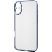 PM-A24BUCTMKBU [iPhone 16 Plus ケース ソフト カバー カメラレンズ保護設計 極限保護 メタリックペールブルー]