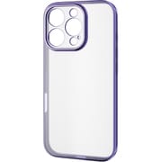 PM-A24CUCTMKPU [iPhone 16 Pro ケース ソフト カバー カメラレンズ保護設計 極限保護 メタリックヴァイオレット]