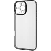 PM-A24DUCTMKBK [iPhone 16 Pro Max ケース ソフト カバー カメラレンズ保護設計 極限保護 メタリックブラック]