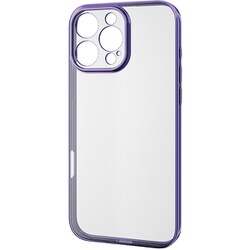 PM-A24DUCTMKPU [iPhone 16 Pro Max ケース ソフト カバー カメラレンズ保護設計 極限保護 メタリックヴァイオレット]
