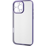 PM-A24DUCTMKPU [iPhone 16 Pro Max ケース ソフト カバー カメラレンズ保護設計 極限保護 メタリックヴァイオレット]