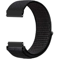 sp200015-S15-C148Q09 [Amazfit ナイロン 交換バンド 20mm/マットブラック]
