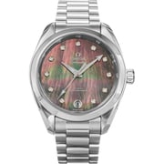 オメガ Seamaster Aqua Terra 150M コーアクシャル マスタークロノメーター レディース メタルベルト 並行輸入品 5年保証 220.10.34.20.57.001