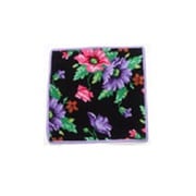 F162 [Feiler POPPIES BK Wash cloth 30×30 PURPLE-52]