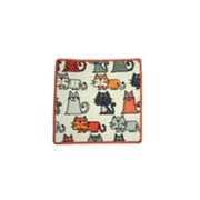 F220 [Feiler Cats Wash cloth 30×30 Cinnamon]