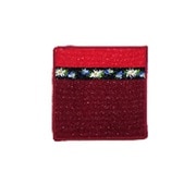 F319 [Feiler LIESL Wash cloth 25×25 BORDEAUX-121]