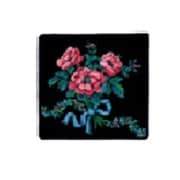 F592 [Feiler Romance Wash cloth 25×25 BK]