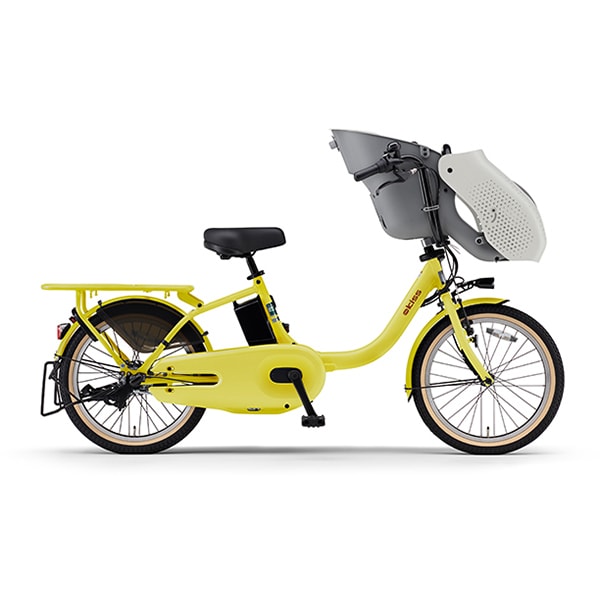 電動アシスト自転車 PAS kiss（パス キッス） 20型 15.8Ah 内装3段変速 マットマーガレットイエロー 2025 PA20KS MMイエロー